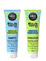 SALON LINE #TODECACHO KIT SH/COND HIDRATACAO PR