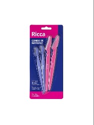 RICCA NAVALHA SOBRANCELHA RICCA 4UN
