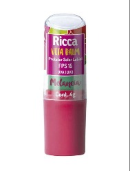 RICCA PROT SOLAR LABIAL FPS15 MELANCIA
