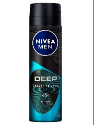 NIVEA DESOD AEROSOL 150ML MASC DEEP BEAT