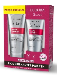 Kit Eudora Siage Glow Expert Shampoo 250ml + Condicionador 125ml