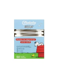 COTTONBABY HASTES FLEXIVEIS SEGURANCA SNOOPY 50UN
