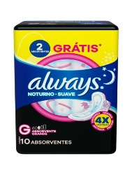 ALWAYS ABS NOTURNO SUAVE G L10P8 C/A