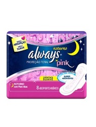 ALWAYS ABS P.T. PINK NOTURNO C/8UN C/ABAS