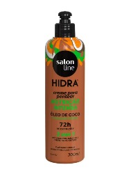 SALON LINE HIDRA CR PENTEAR 3 EM 1 OLEO COCO 300G