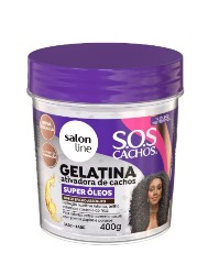 SALON LINE SOS GELATINA SUPER OLEOS 400G