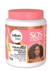 SALON LINE SOS ATIVADOR MEL E OLEO DE ARGAN 1KG