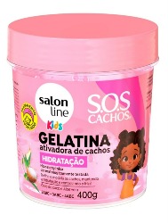 SALON LINE SOS GELATINA HIDRATACAO KIDS 400G