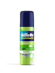 GILLETTE ESPUMA BARBEAR PRESTOBARBA 150G SENSIVEL