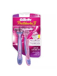 GILLETTE PRESTOBARBA 3 2UN FEMININO