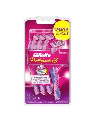GILLETTE PRESTOBARBA 3 L4P3 FEMININO