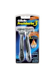 GILLETTE PRESTOBARBA 3 2UN MASCULINO