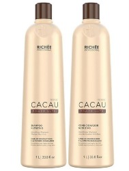 RICHEE KIT BOX CACAU POWER NUTRI SH/COND 1L