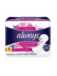 ALWAYS PROTETOR DIARIO C/15UN C/PERFUME