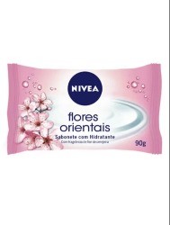 NIVEA SAB BARRA 85G FLORES ORIENTAIS