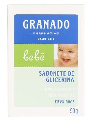 Granado Bebê Glicerina Erva Doce - Sabonete em Barra 90g
