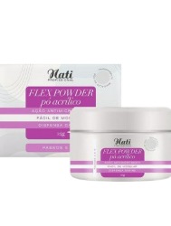 NATI ESM TRATAMENTO FLEX POWDER PO ACRILICO CRISTA