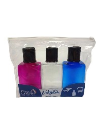 SANTA CLARA KIT LUXO P/ VIAGEM C/3 PECAS 6128