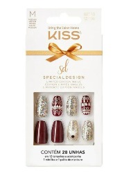 FIRST KISS UNHA KS DESIGN NAILS SD19X DONT CRY SNO