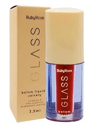 RUBY ROSE GLASS BATOM LIQUIDO VELVET HB578 COR BG08