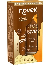 NOVEX KIT SH/COND AGUA DE ARROZ