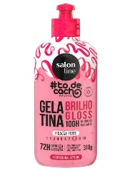 SALON LINE #TODECACHO GELATINA BRILHO GLOSS 310ML