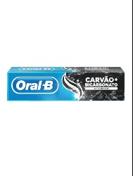 ORAL B CREME DENTAL 70G EXTRA BR CARVAO+BICARBONATO