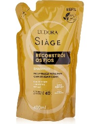 EUDORA SIAGE COND REFIL 400ML RECONSTROI OS FIOS 400ML