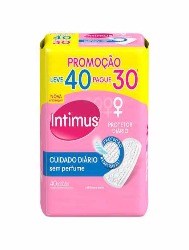 INTIMUS DAYS 40UN CUIDADO DIARIO S/PERFUME