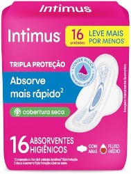 INTIMUS GEL NORMAL SECA C/ABAS 16UN