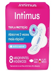 INTIMUS GEL NORMAL SECA C/ABAS 8UNI