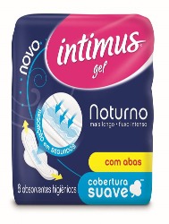 INTIMUS GEL NOTURNO SUAVE C/ABAS 8UN