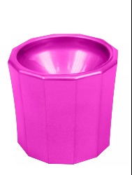 SANTA CLARA POTE PLASTICO DAPPEN PINK.