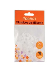 PROART ELASTICO SILICON G TRANSP 100 UNI
