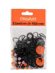 PROART ELASTICO SILICON P PRETO 200 UNI
