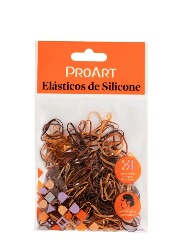 PROART ELASTICO SILICON P MARROM 200 UNI