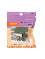 PROART KIT DE PRESILHAS 4 PCS VERDE