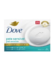 Sabonete em Barra Dove pele Sensível caixa 90g