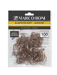 MARCO BONI ELASTICO SOFT MARROM 100 UND