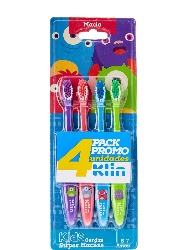 MARCO BONI PACK 4 UNID ESCOV DEN INFANT MONSTRINHOS