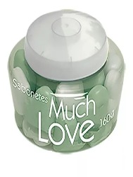 KANITZ KIT SABONETE MUCH LOVE MINI GREEN 160G