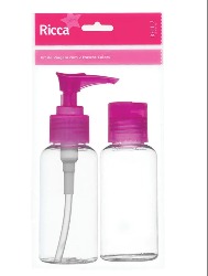 RICCA KIT VIAGEM 3314 2 FRASCOS COLORS