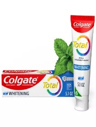 COLGATE CREME DENTAL TOTAL 12 90G WHITE GEL