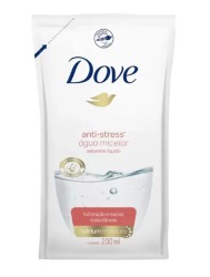 DOVE SABONETE LIQUIDO REFIL 200ML AGUA MICELAR