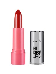 VULT BAT HIDRA LIPS VERMELHO PURO 3.8G