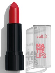 VULT BATOM MATTE LIPS VERMELHO REAL