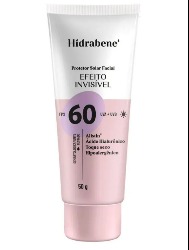 ANASOL HIDRABENE PROT SOLAR FACIAL FPS 60 INVISIIVEL 50G