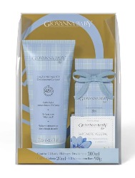 KIT GIOVANNA BABY MINI BLUE COLONIA 20ML + 2 SAB VEGETAL 90G