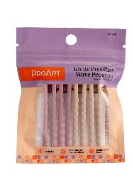 PROART KIT DE PRESILHAS 4 PCS BEGE PEQ