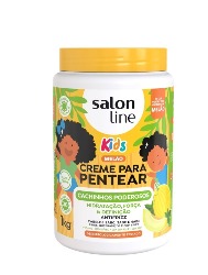 SALON LINE CREME PENTEAR CONDICIONADOR KIDS MELAO CACHINHO